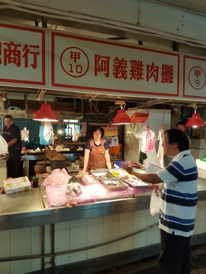 甲10阿義雞肉攤